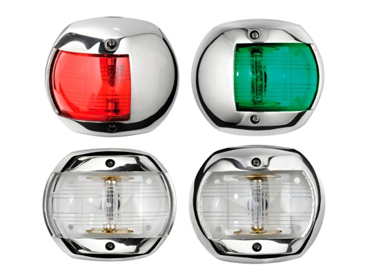 Luces de Navegacion 12V hasta 20m Carcasa Inox