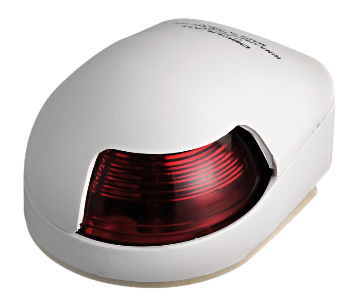 Luces de navegación de policarbonato con bombilla LED de 2W.