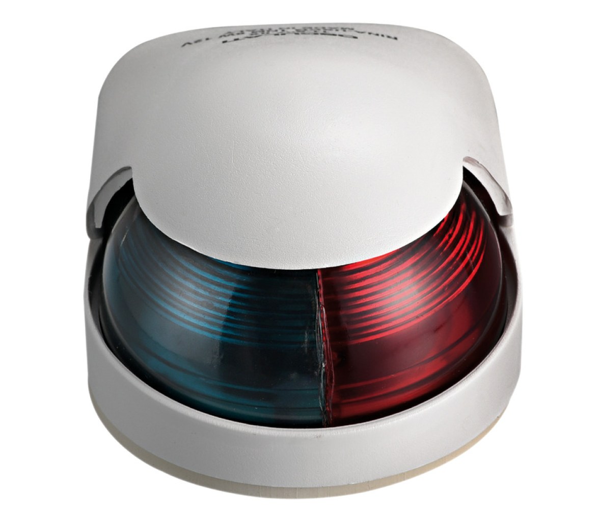 Luces de navegación de policarbonato con bombilla LED de 2W.