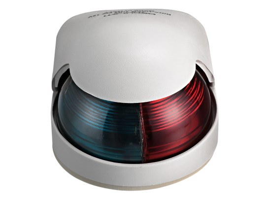 Luces de navegación de policarbonato con bombilla LED de 2W.