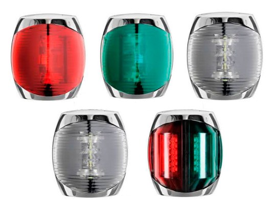 Sphera II Navigation LED Lights Inox Case