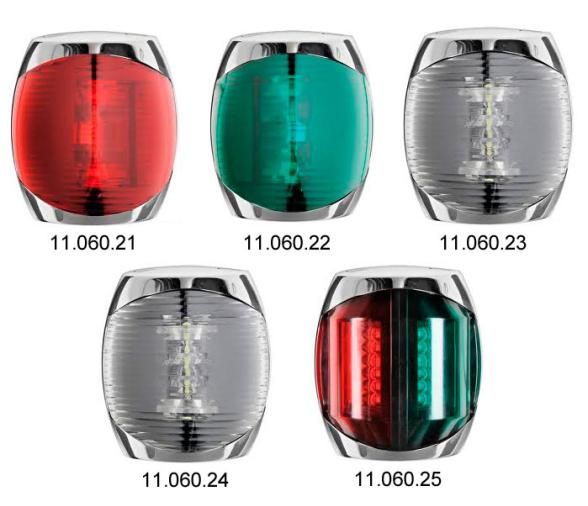 Luces de Navegacion Led Sphera II Carcasa Inox
