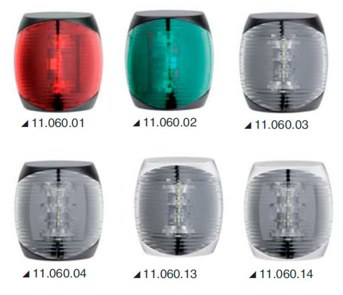 Luces de Navegacion Led Sphera II Carcasa Policarbonato