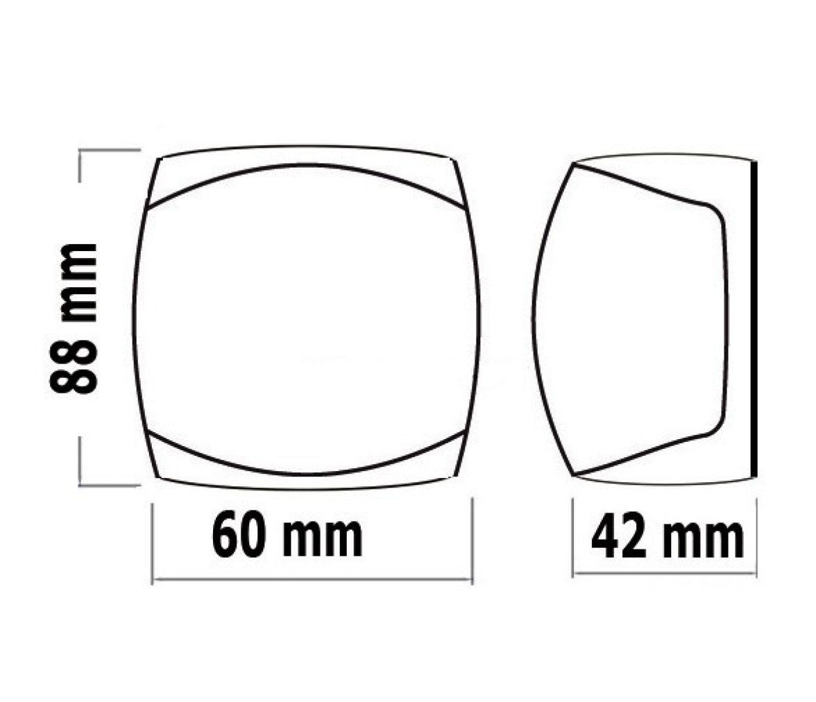 Luces de Navegacion Led Sphera II Carcasa Policarbonato