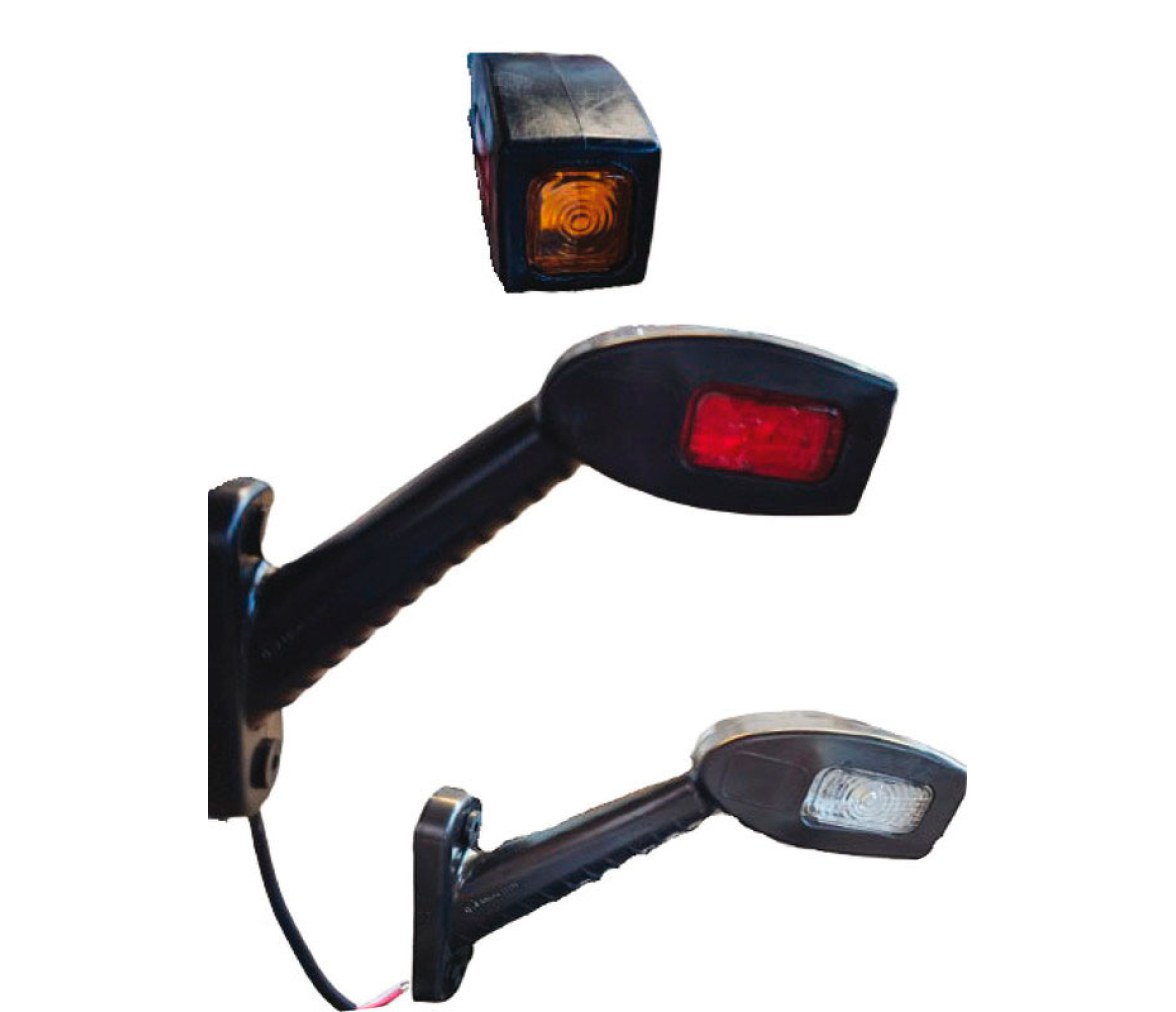 Luces de Posicion Laterales en LED con Cuerpo de Goma