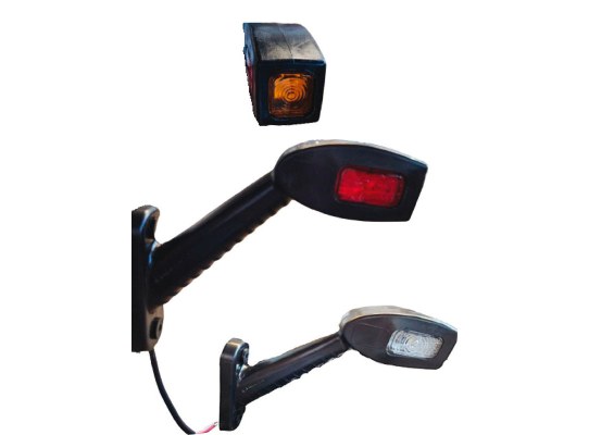 Luces de Posicion Laterales en LED con Cuerpo de Goma