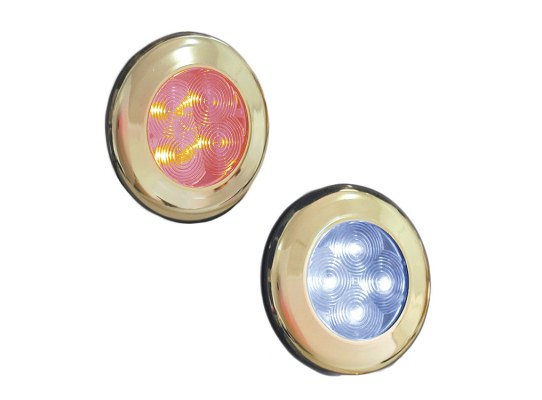 Luces LED Interior Exterior Cubierta Laton