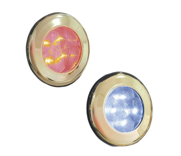 Luces LED Interior Exterior Cubierta Laton