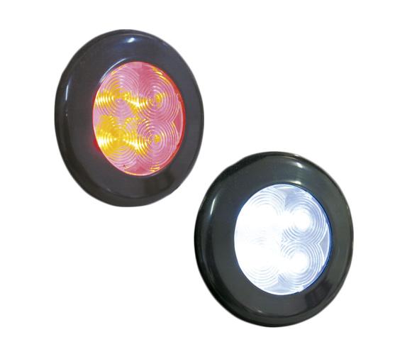 Luces LED Interior Exterior Cubierta Negra