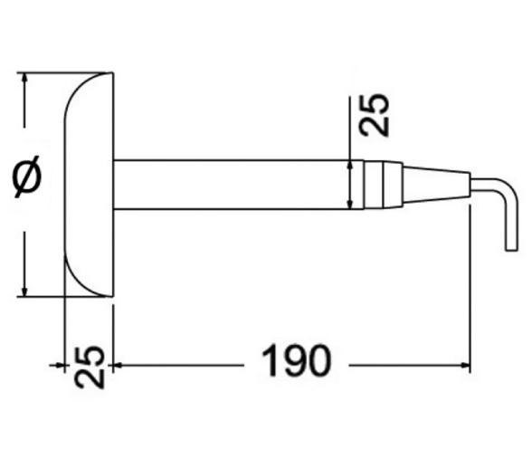Luz 12 LEDs Sumergible
