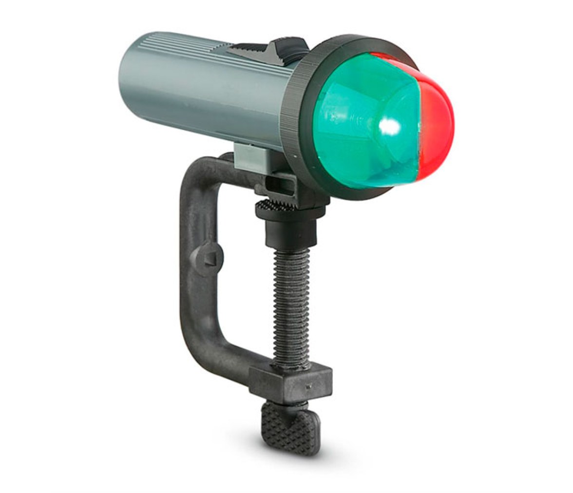 Luz Bicolor con Abrazadera Ajustable