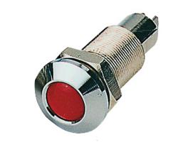 Luz de advertencia roja para paneles