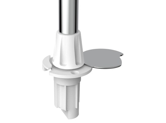 Luz de ancla con mástil retráctil 360° Classic y base Advance