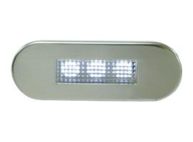 Courtesy 3 LED Lights Waterproof Stainless Steel Panel