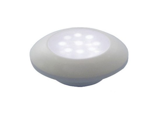 Osculati Luz de Cortesia 9 LED Carcasa Blanca