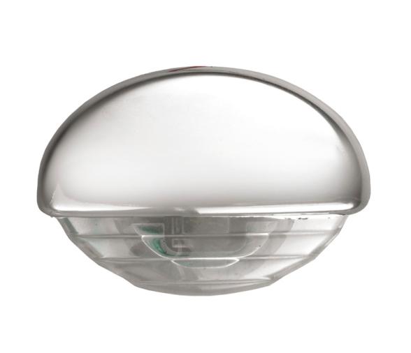 Luz de Cortesía LED Cromada Empotrada