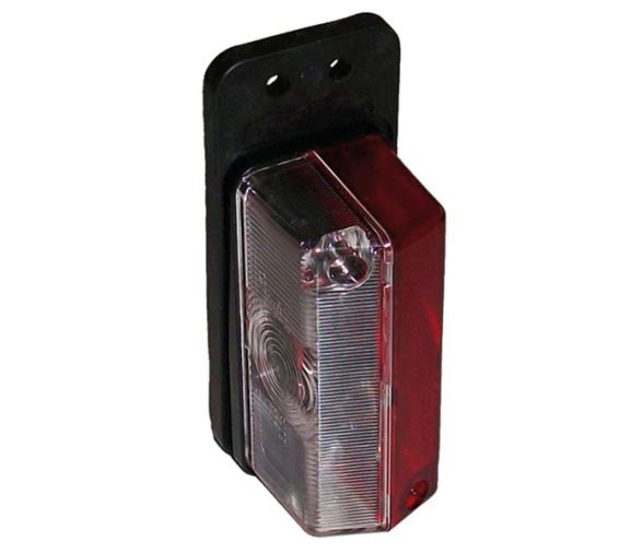 Luz de galibo lateral de base goma