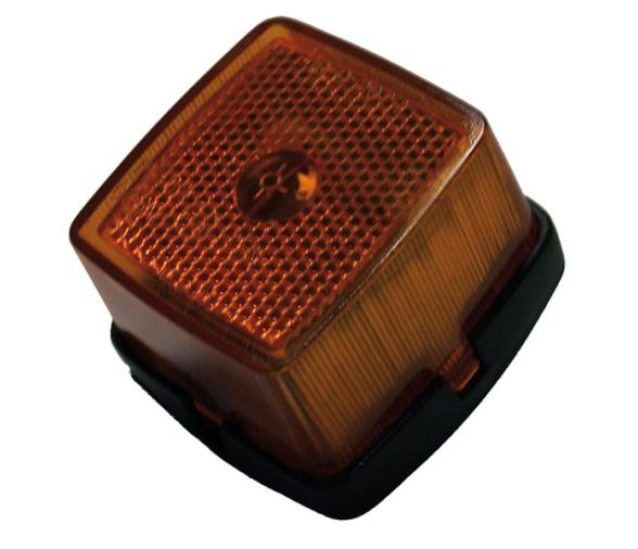 Luz de galibo lateral naranja