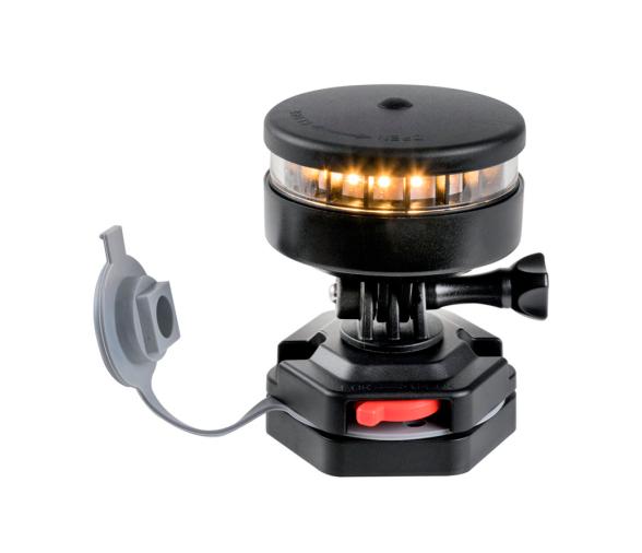 Navilight 2 NM Luz de Navegación Blanca 360º con 3 Fijaciones