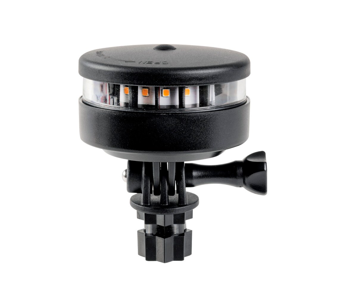Navilight 2 NM Luz de Navegación Blanca 360º con 3 Fijaciones
