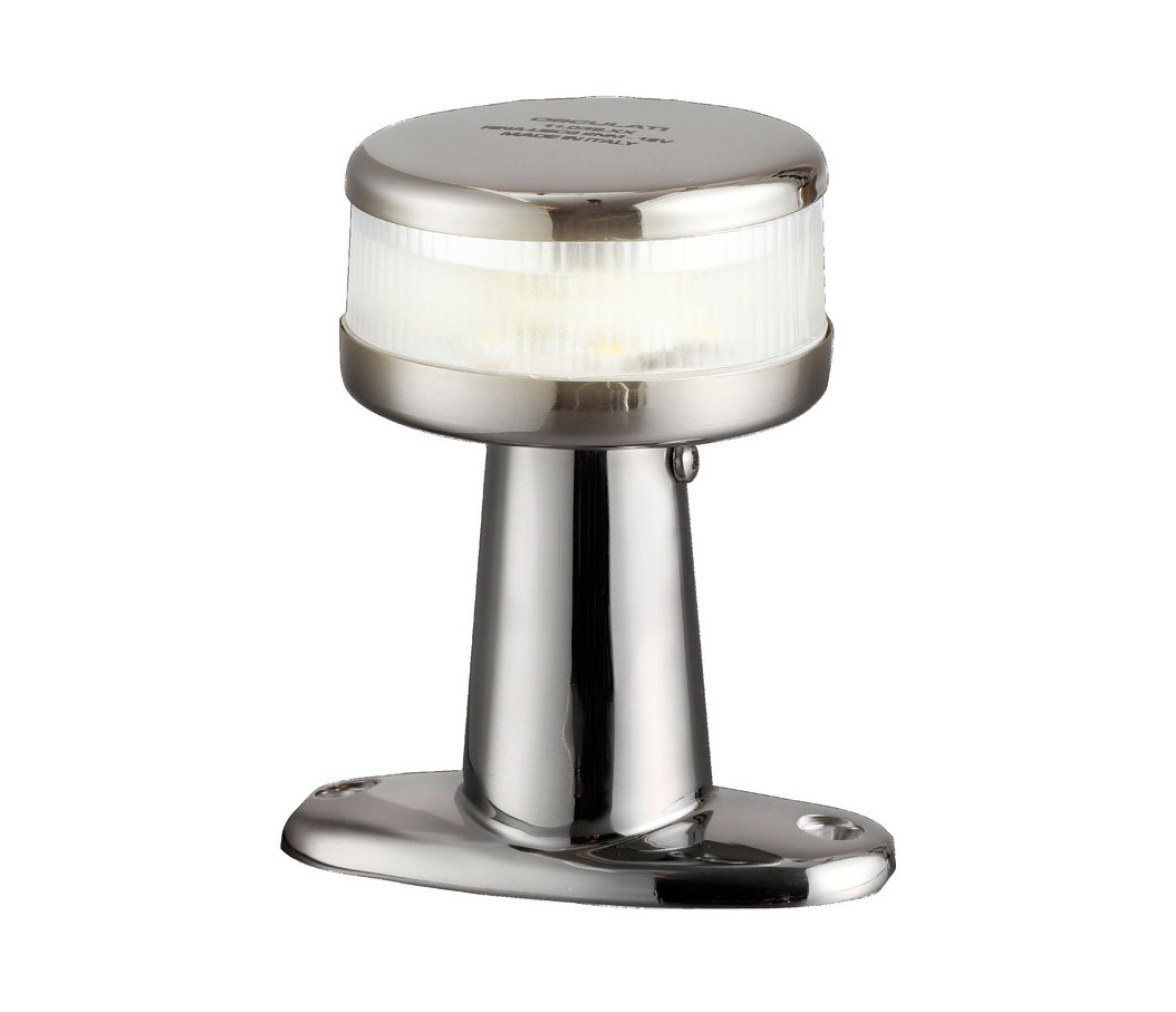 Luz de Navegación LED Fondeo 360 Grados ABS Cromado