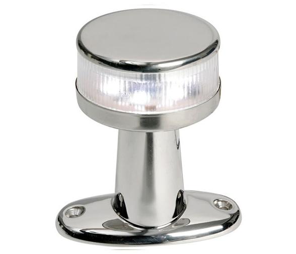 Luz de Navegacion LED Fondeo 360 Grados Inox