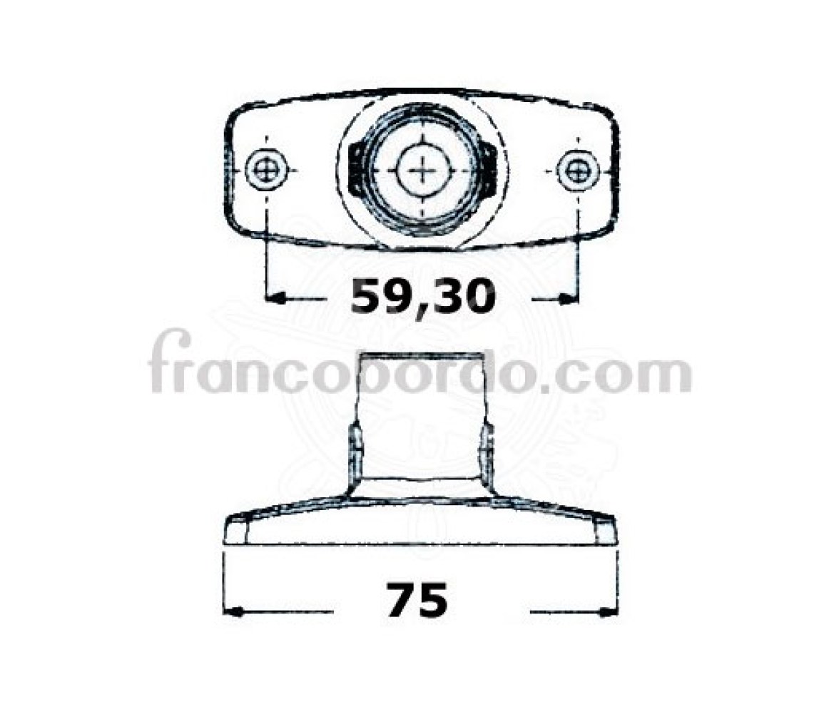 Luz de Navegacion LED Fondeo 360 Grados Inox