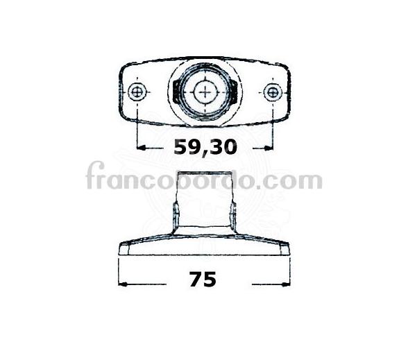 Luz de Navegacion LED Fondeo 360 Grados Inox