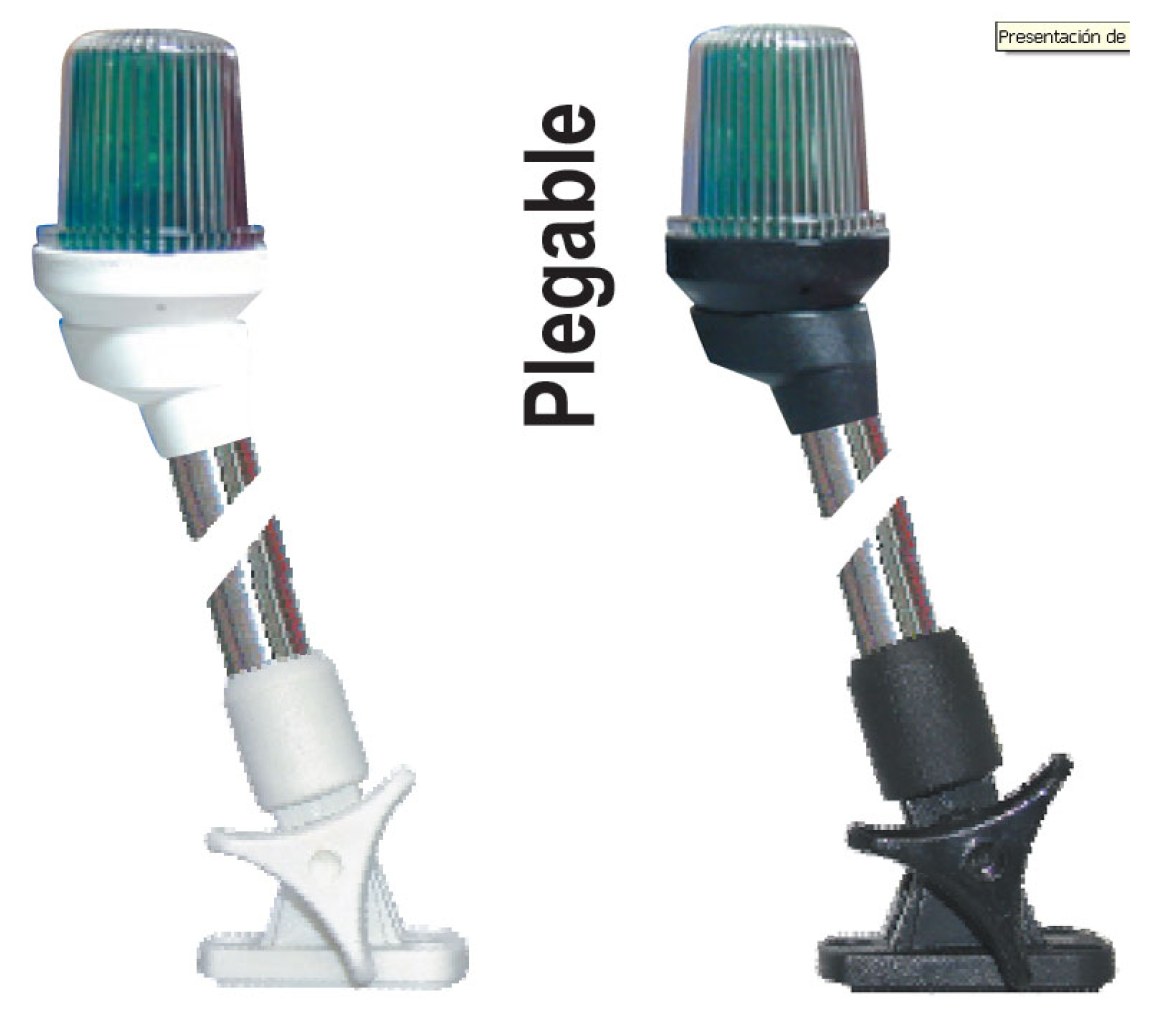 Luz de Navegacion Tri-Color Plegable 64 cm. Lalizas