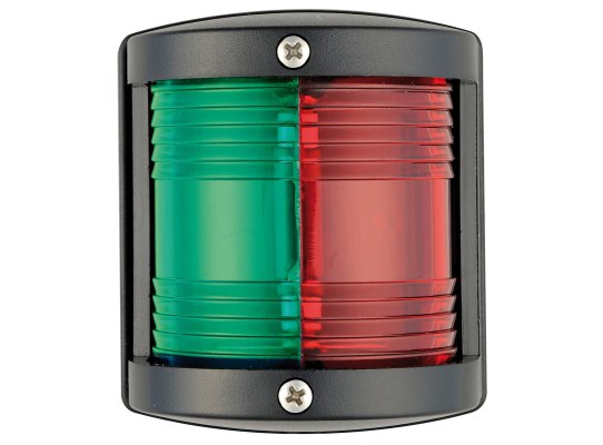 Utility 77 black/225° red-green navigation light
