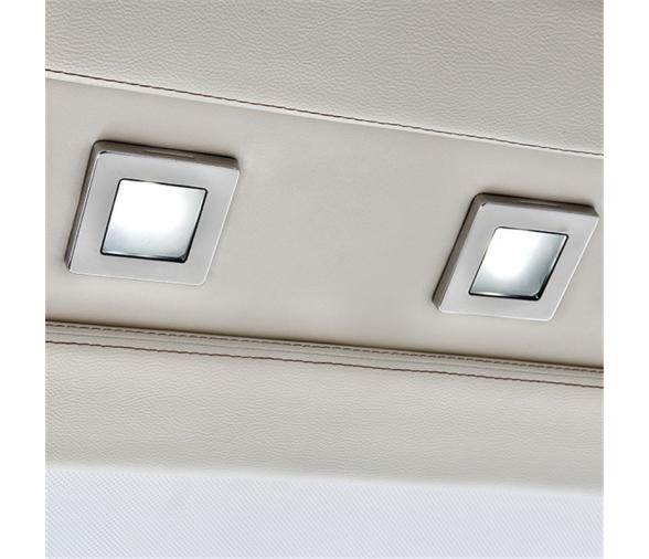 Luz de Techo Cuadrada para Montaje Empotrado Hydra