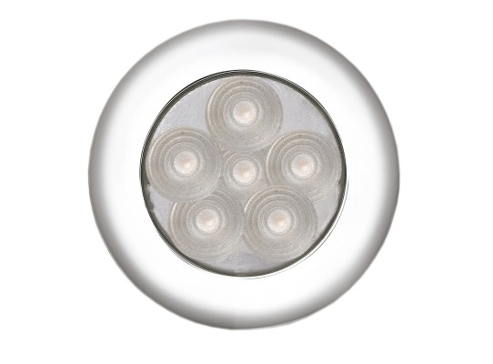 Luz de techo LED con aro de montaje Luz Calida