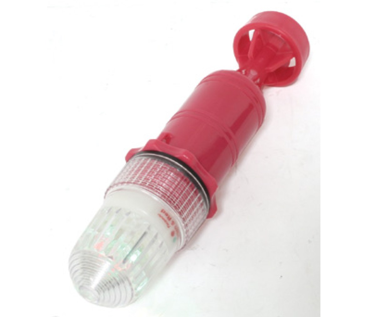 Luz Destellante led,foto activada,Torpedo8,blanc,1pilasD