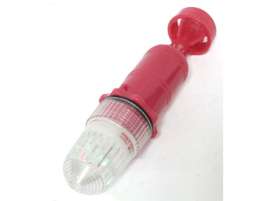 Luz Destellante led,foto activada,Torpedo8,blanc,1pilasD