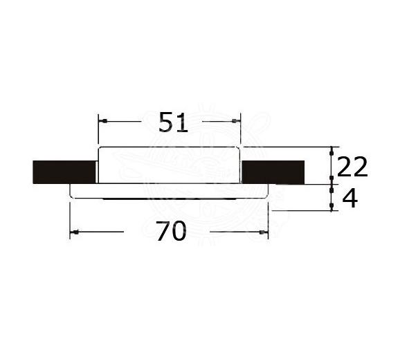 Luz Halogena de Techo Atria