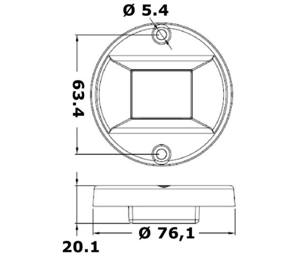 Luz LED Alcance Evoled Bajo Consumo