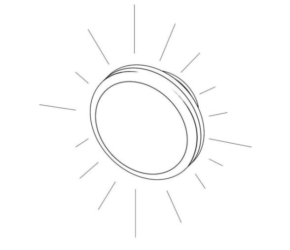 Luz LED Ambiente Tilly 180 Grados Estanca