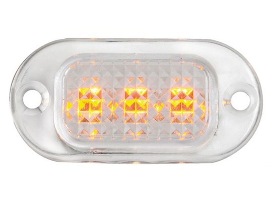 Yellow Waterproof Courtesy LED Light