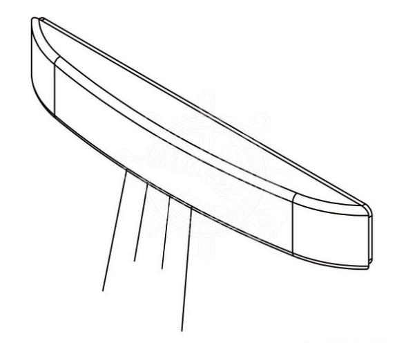 Luz LED de Cortesia IP67 Iluminiacion Inferior