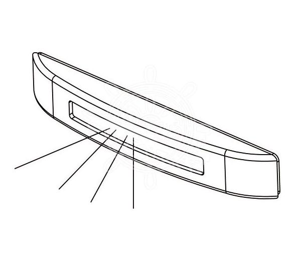 Luz LED de Cortesia IP67 Frontal