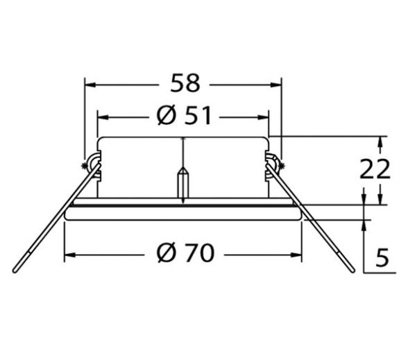 Luz de Techo Led Atria II