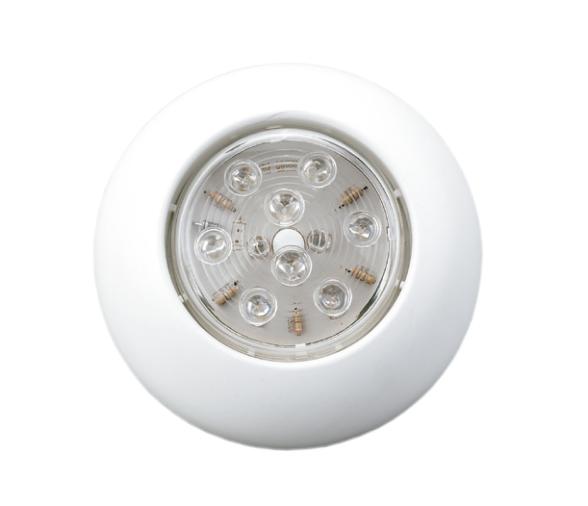 Luz LED Pulsador PUSH-ON/OFF Luz Roja