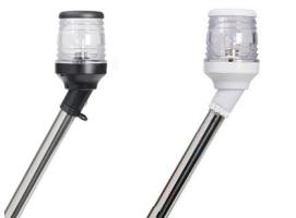 Luz LED Telescopica 30 Grados con Soporte Bandera 100 cm