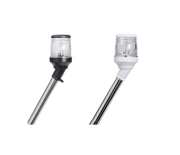 Luz LED Telescopica 30 Grados con Soporte Bandera 100 cm