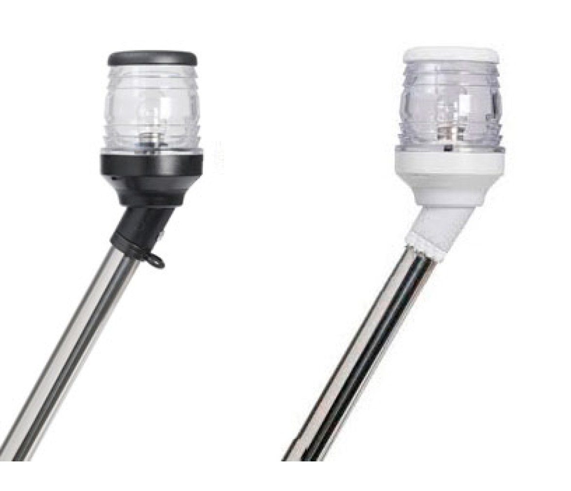 Luz LED Telescopica 30 Grados con Soporte Bandera 60 cm