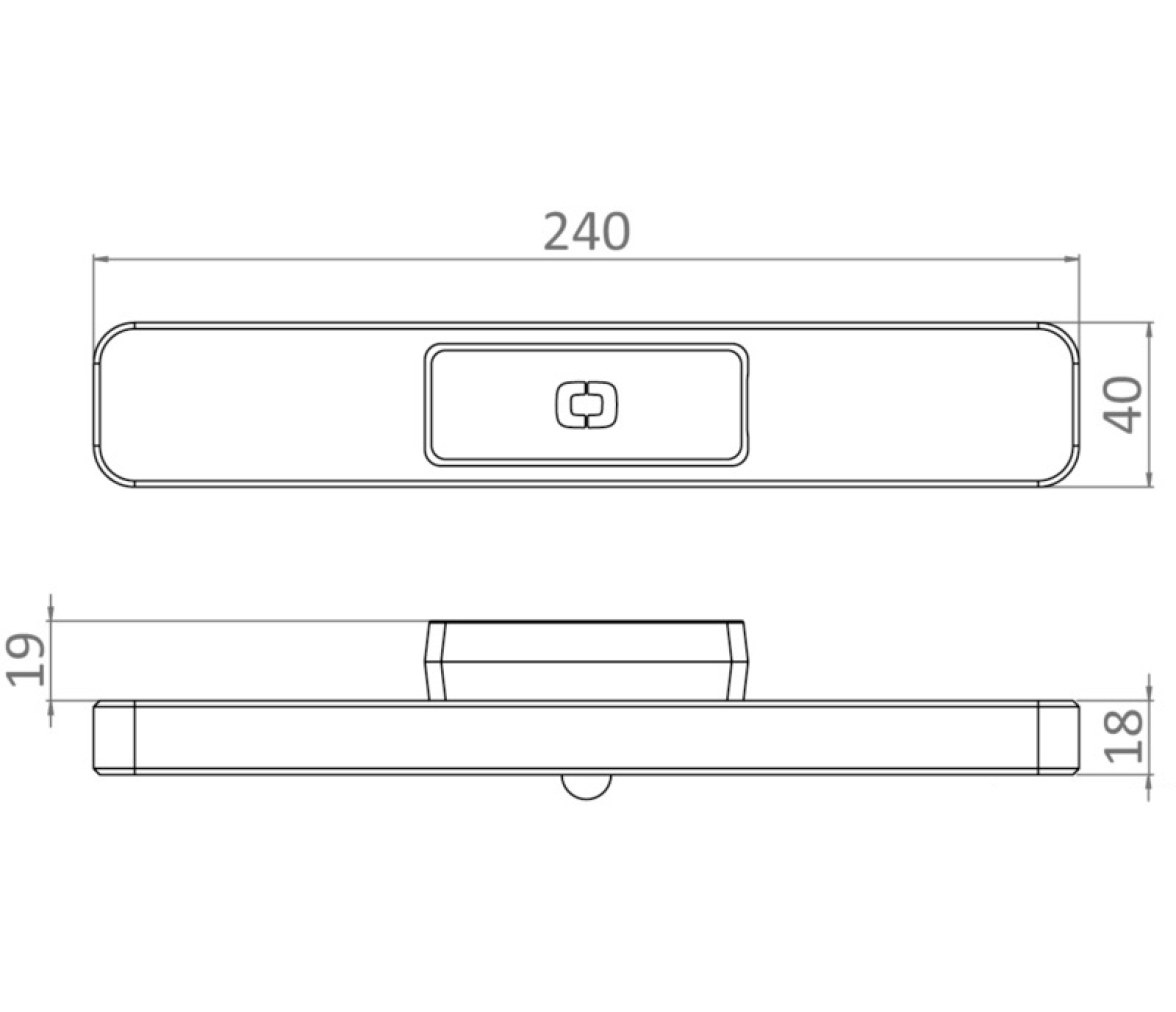Luz para Toldo Bimini con batería