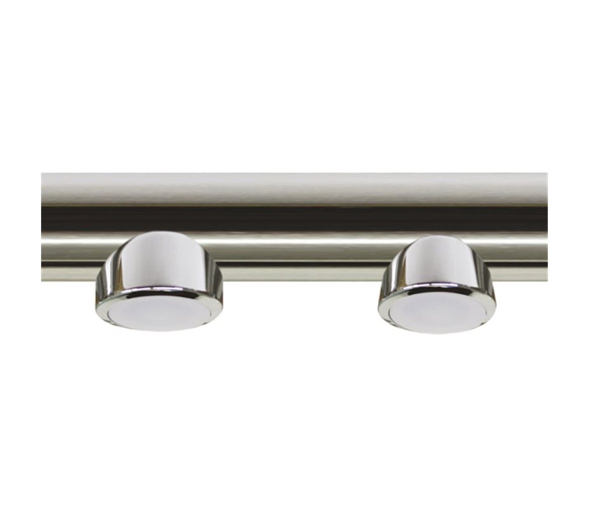 Luz para Tubo Acero 25mm MIRAM