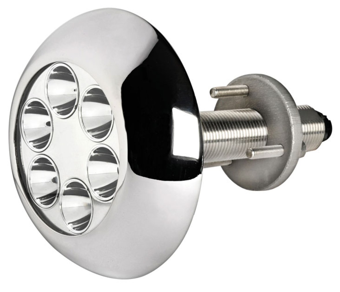 Luz 6 LEDs Sumergible Color Azul