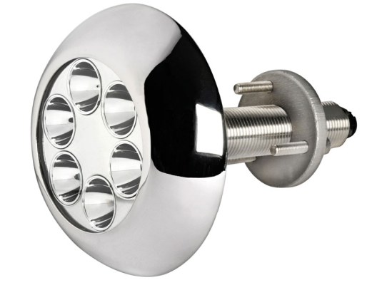 Luz 6 LEDs Sumergible Color Azul