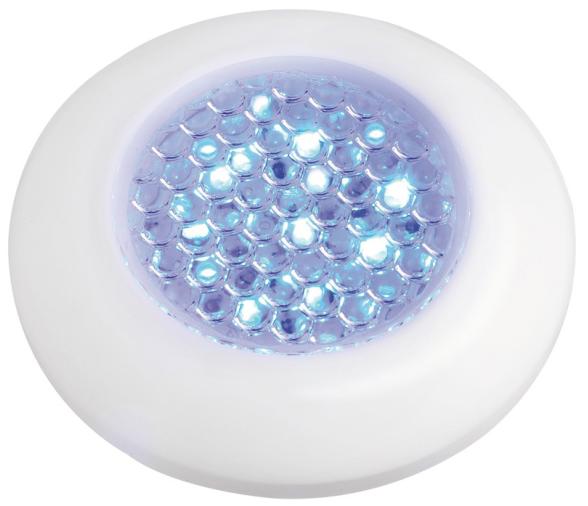 Osculati Luz de Cortesia 9 LED Carcasa Blanca